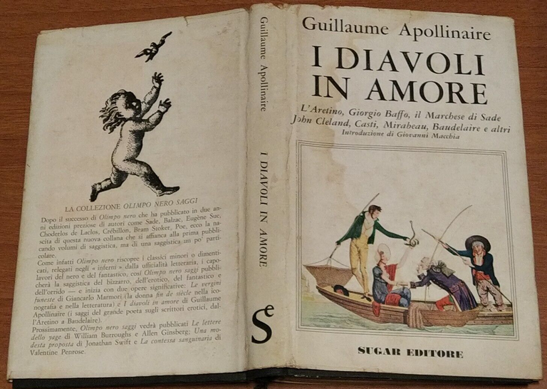 I DIAVOLI IN AMORE di Guillaume Apollinaire 1966 Sugar Libro …