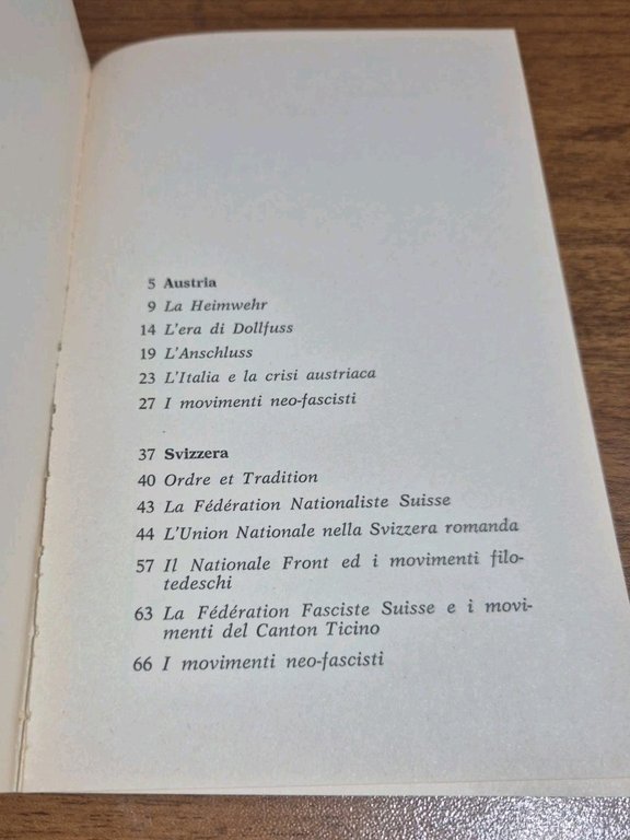 I FASCISMI DELLA MITTELEUROPA di Michele Rallo edizioni europa Libro