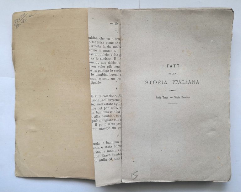 I FATTI DELLA STORIA ITALIANA raccontati a scuola di Pacini …