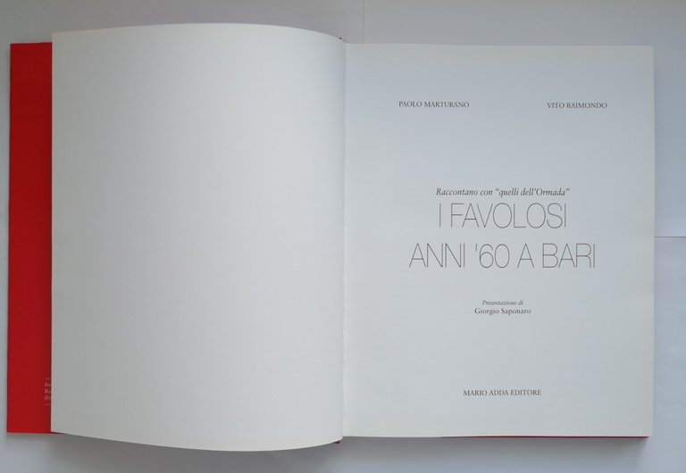 I FAVOLOSI ANNI '60 A BARI di Paolo Marturano e …