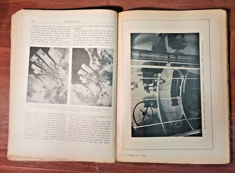 I FENOMENI DELLA NATURA di Italo Del Giudice 1950 Nerbini …