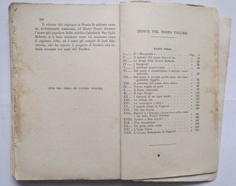I FIGLI DEL CAPITANO GRANT di Giulio Verne volume III …