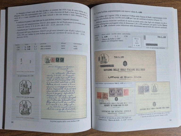 I FISCALI DEL DODECANESO di Michele Petradakis collectio Atene 2005 …