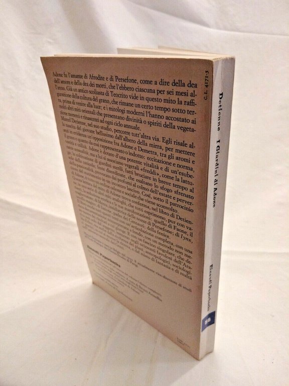 I GIARDINI DI ADONE miti della seduzione - Detienne 1975 …