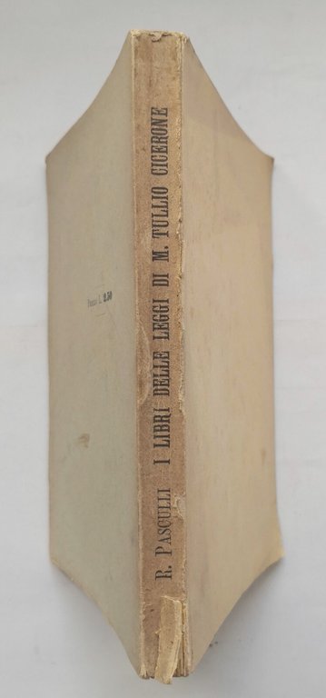 I LIBRI DELLE LEGGI di Marco Tullio Cicerone 1900 Vecchi …