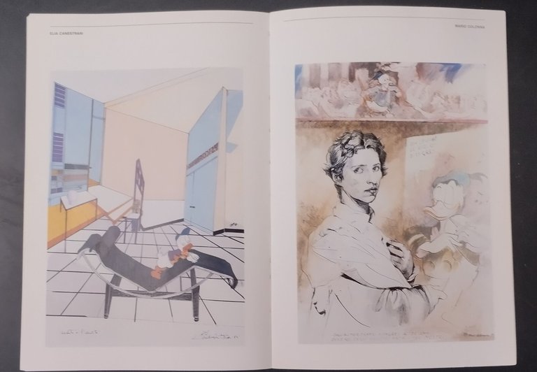 I LOVE PAPERINO SCENARI DISNEYANI 1984 Editori Del Grifo LIbro …