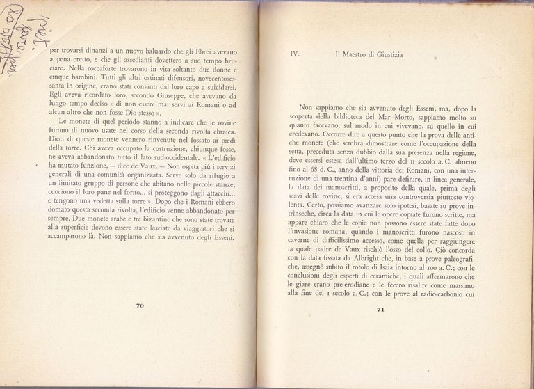 I MANOSCRITTI DEL MAR MORTO di Edmund Wilson 1958 Giulio …