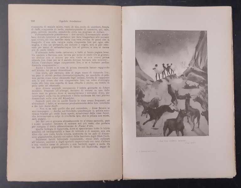 I MINATORI DELL'ALASKA di Emilio Salgari 1950 Vallardi Libro romanzo …