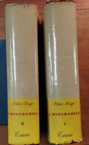 I MISERABILI 2 VOLUMI di Victor Hugo 1960 Armando Curcio …
