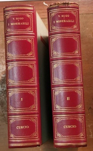 I MISERABILI 2 VOLUMI di Victor Hugo 1960 Armando Curcio …