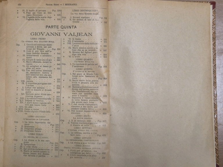 I MISERABILI di Victor Hugo 1896 Tommasi Libro Antico illustrato …
