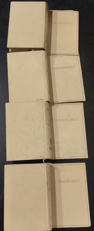 I MISERABILI di Victor Hugo 4 volumi completa editrice Bietti … | Immagine Gallery 9