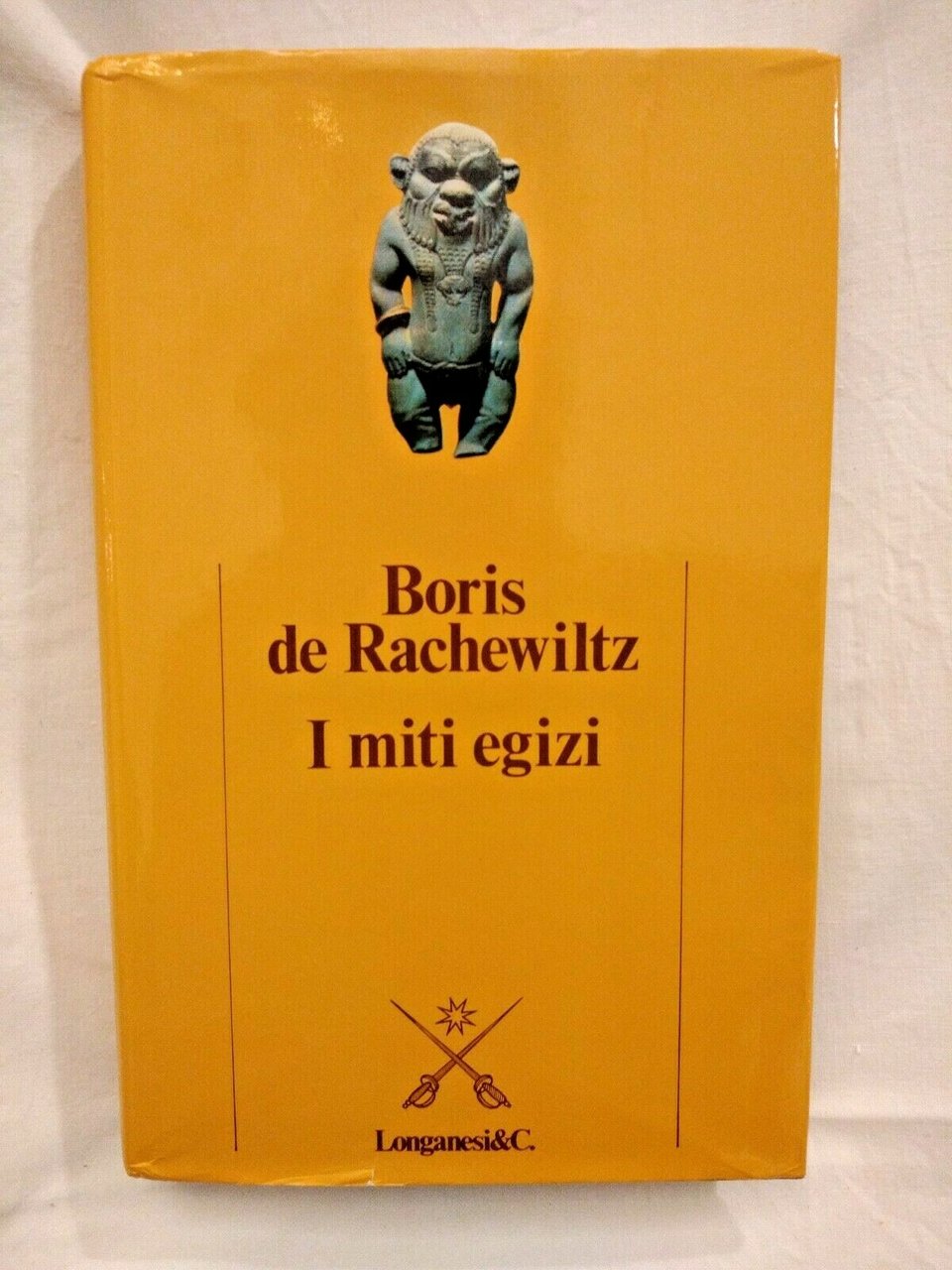 I MITI EGIZI di Boris de Rachewiltz 1983 Longanesi libro …