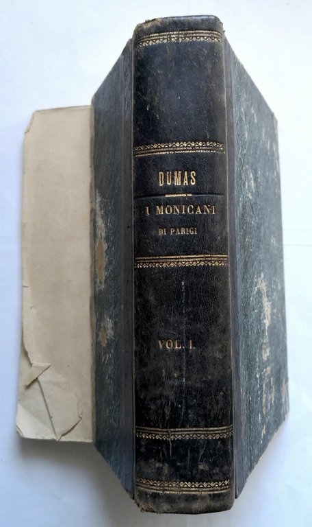 I MOHICANI DI PARIGI Alessandro Dumas 2 volumi 1868 CioffI …