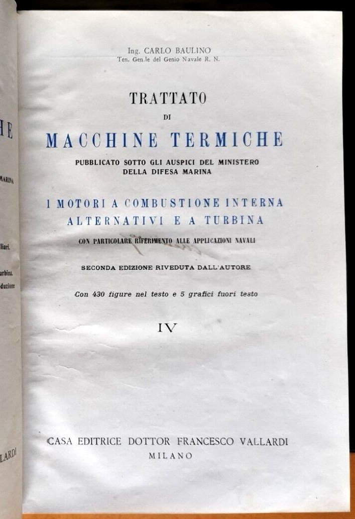 I MOTORI A COMBUSTIONE INTERNA ALTERNATIVI E A TURBINA di …