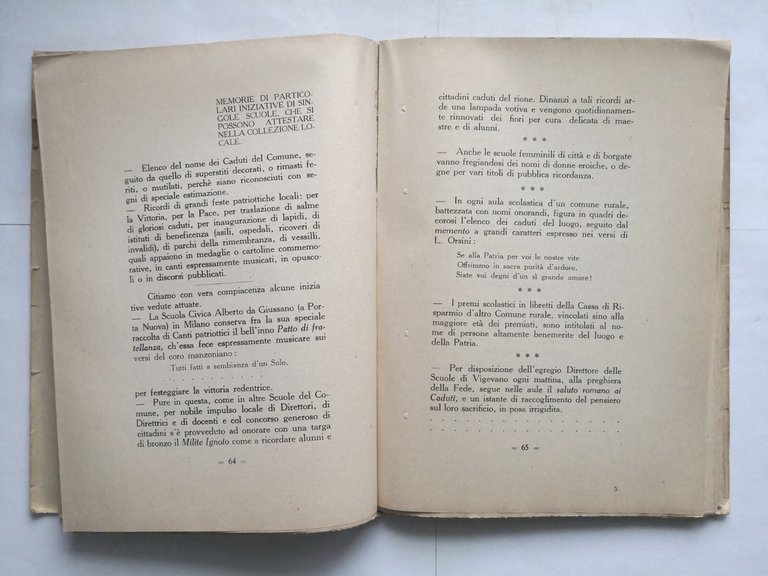 I MUSEI SCOLASTICI DEL PATRIO RISORGIMENTO di Andrea Perugini 1928 …