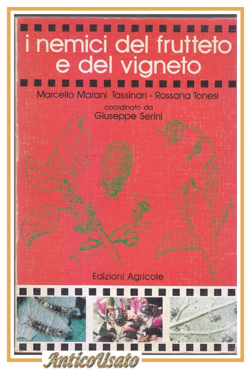 I NEMICI DEL FRUTTETO E VIGNETO di Tassinari Tonesi 1989 …