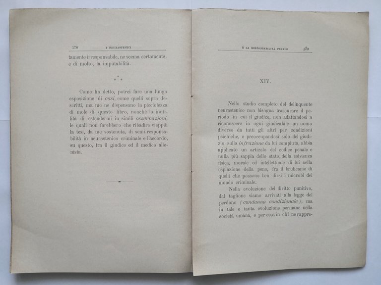 I NEURASTENICI E LA RESPONSABILITÀ PENALE Berardi 1906 Antonio Di …