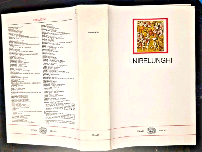 I NIBELUNGHI a cura di Laura Mancinelli 1972 Einaudi I …