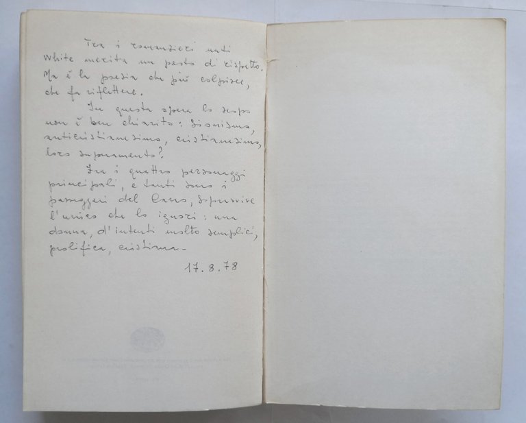 I PASSEGGERI DEL CARRO di Patrick White 1976 Einaudi Libro …