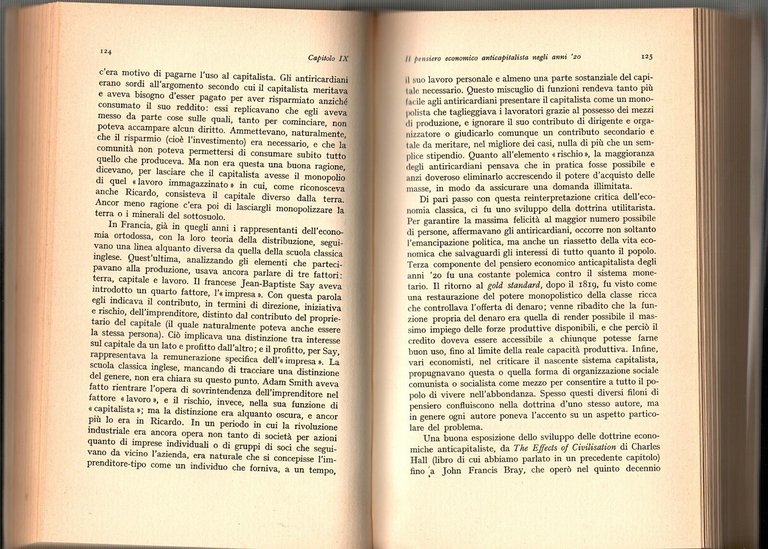 I PRECURSORI STORIA DEL PENSIERO SOCIALISTA 1789 1850 di Cole …