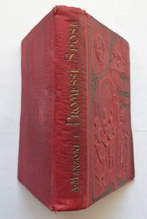 I PROMESSI SPOSI di Alessandro Manzoni 1916 Bietti Libro copertina …
