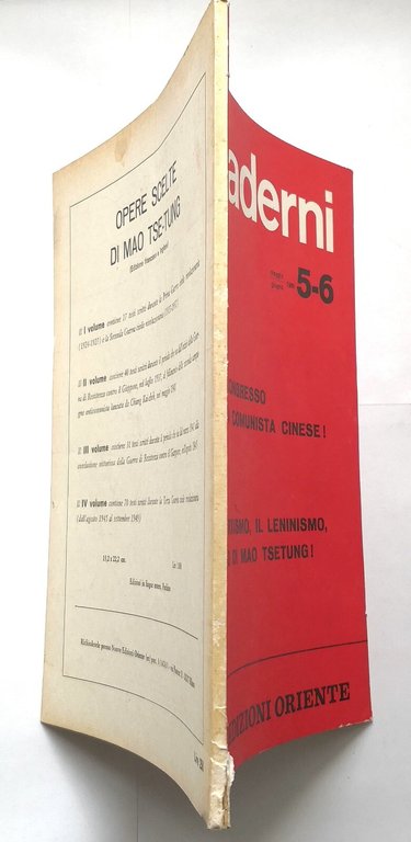 I QUADERNI Numero 5 6 maggio giugno 1969 Nuove Edizioni …