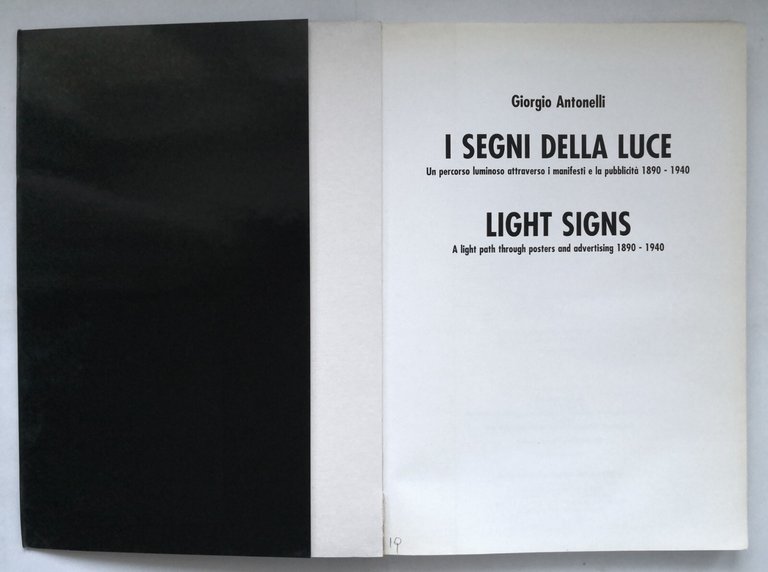 I SEGNI DELLA LUCE di Giorgio Antonelli 1995 Lupetti Libro …