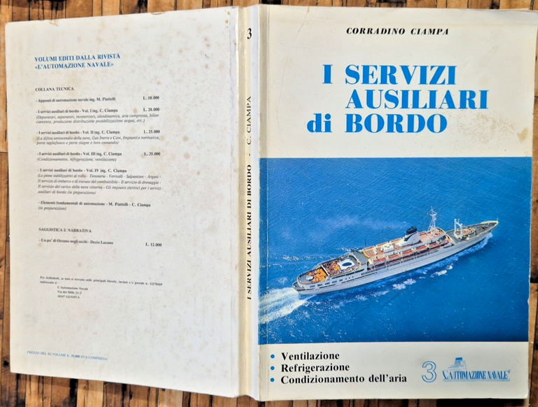 I SERVIZI AUSILIARI DI BORDO di Corradino Ciampa 1985 L'Automazione … | Immagine Gallery 2