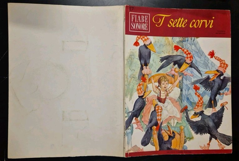 I SETTE CORVI di Ludwig Bechstein FIABE SONORE 17 Fabbri …