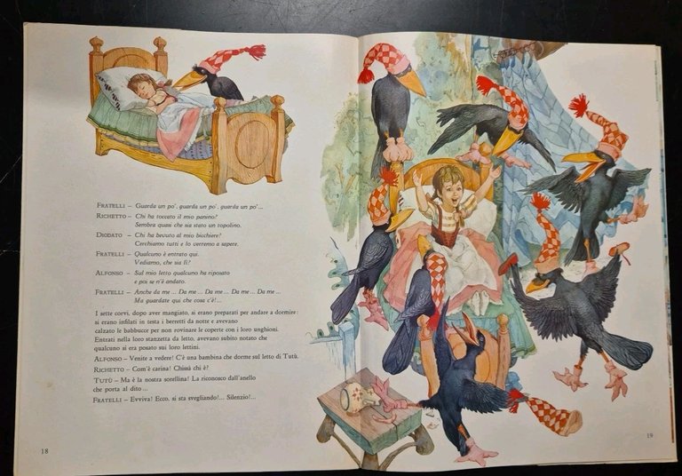 I SETTE CORVI di Ludwig Bechstein FIABE SONORE 17 Fabbri …