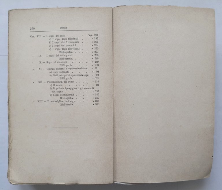 I SOGNI di Sante De Sanctis 1899 Bocca studi psicologici …