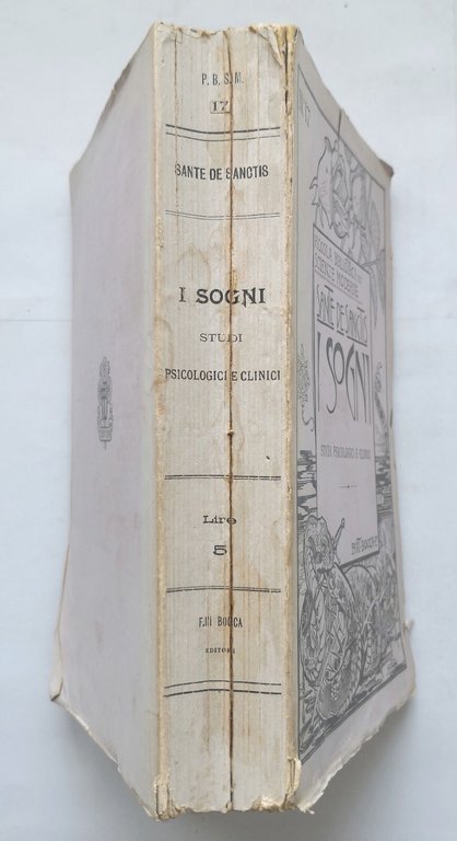 I SOGNI di Sante De Sanctis 1899 Bocca studi psicologici …