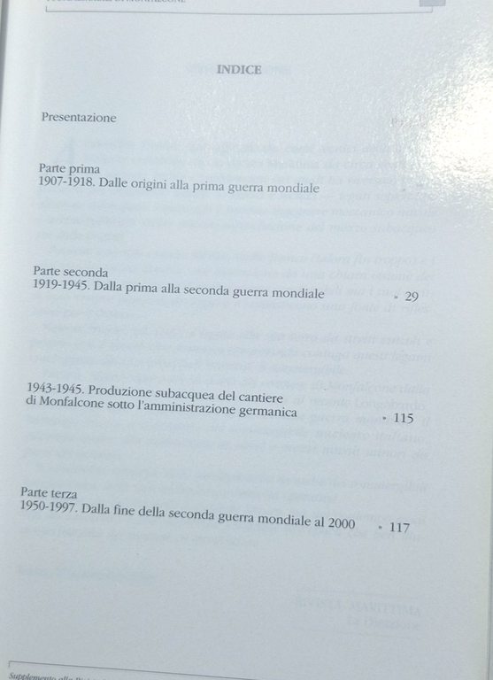 I SOMMERGIBILI DI MONFALCONE di Alessandro Turrini Rivista Marittima 1998 … | Immagine Gallery 4