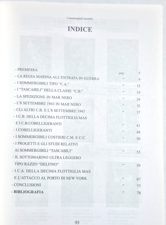 I SOMMERGIBILI TASCABILI ITALIANI di Daniele Lembo 2006 maro Libro … | Immagine Gallery 4