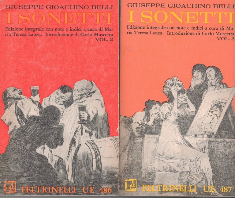 I SONETTI di Giuseppe Gioachino Belli completa 4 VOLUMI 1964 … | Immagine Gallery 2