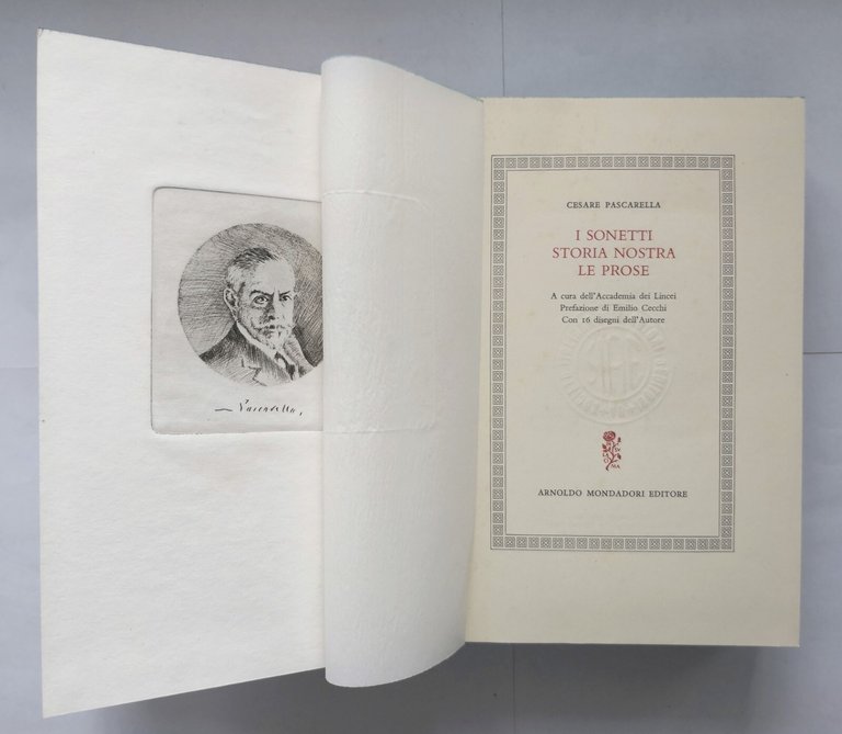 I SONETTI STORIA NOSTRA LE PROSE di Cesare Pascarella 1965 …