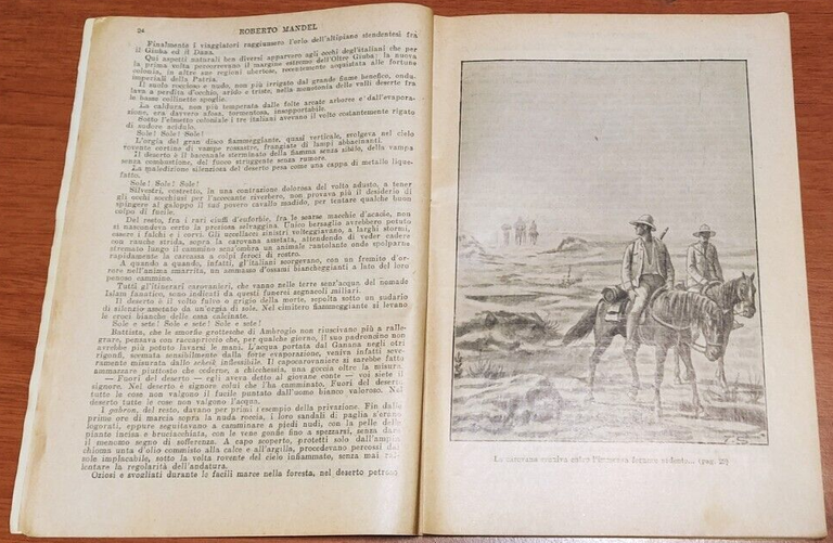 I TESORI DEL GIUBA di Roberto Mandel 1928 Sonzogno romanzo …