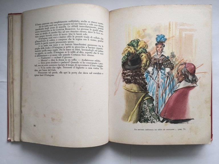 I TRE MOSCHETTIERI di Alessandro Dumas libro illustrato da Maraja …