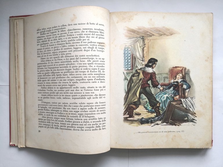 I TRE MOSCHETTIERI di Alessandro Dumas libro illustrato da Maraja …