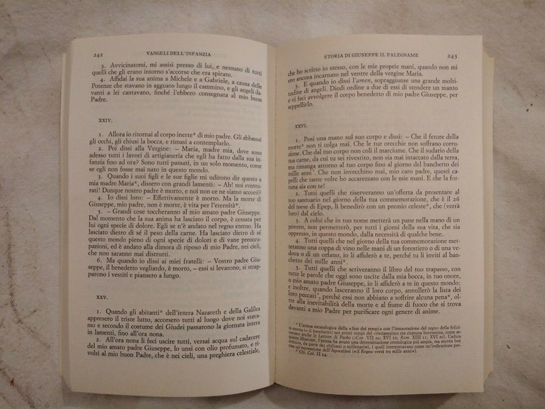 I VANGELI APOCRIFI a cura di Marcello Craveri 1990 Einaudi …
