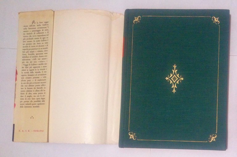I VIAGGI DI GULLIVER di Gionata Swift 1952 SAIE libro …