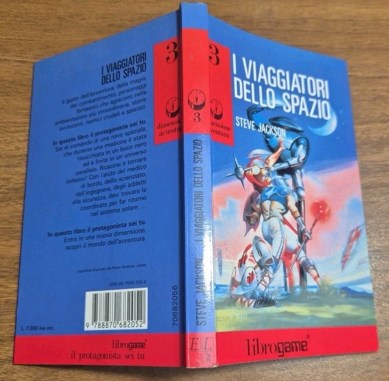I VIAGGIATORI DELLO SPAZIO di Steve Jackson 1989 Edizioni E …