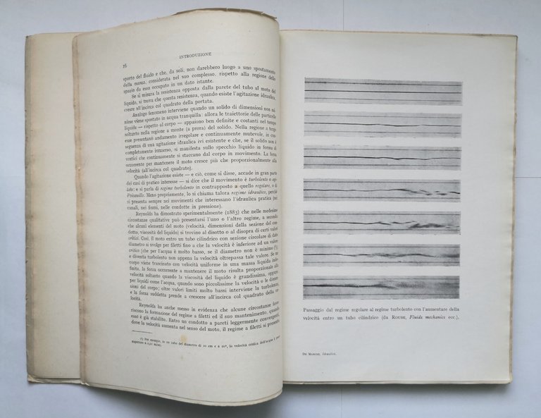 IDRAULICA di Giulio De Marchi Volume I parte 1 e …
