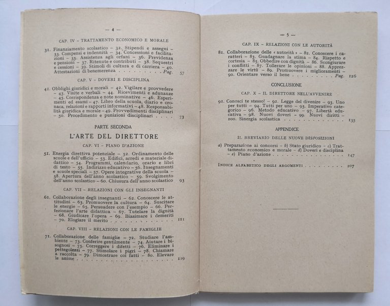 IL BREVIARIO DEL DIRETTORE DIDATTICO di Oreste Barbieri 1924 Libro …