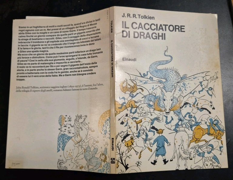 IL CACCIATORE DI DRAGHI J R R Tolkien 1975 Einaudi …