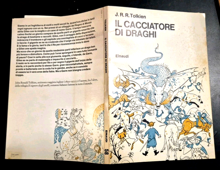 IL CACCIATORE DI DRAGHI J R R Tolkien 1975 Einaudi …