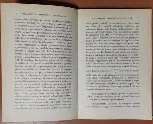 IL CALCESTRUZZO NELLA PRATICA DI CANTIERE Di Luigi Sala Hoepli …