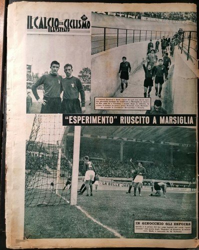IL CALCIO E IL CICLISMO ILLUSTRATO 15 novembre 1956 rivista …