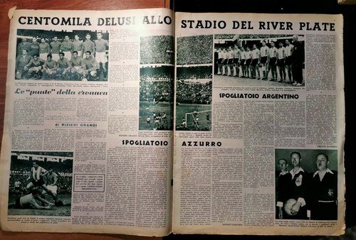IL CALCIO E IL CICLISMO ILLUSTRATO 28 giugno 1956 giornale …